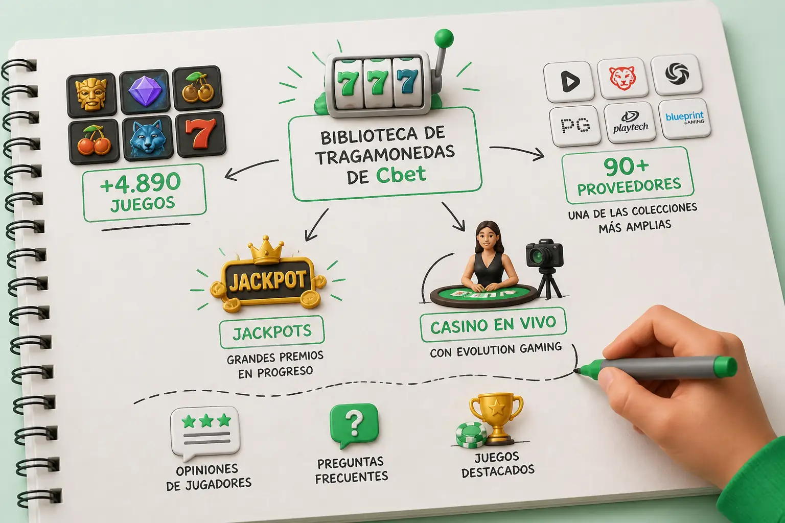 CBet Casino Juegos – Slots, Jackpots y Casino en Vivo visual guide for Cbet